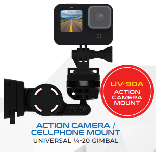UV-90A ACTION CAMERA /CELLPHONE MOUNT